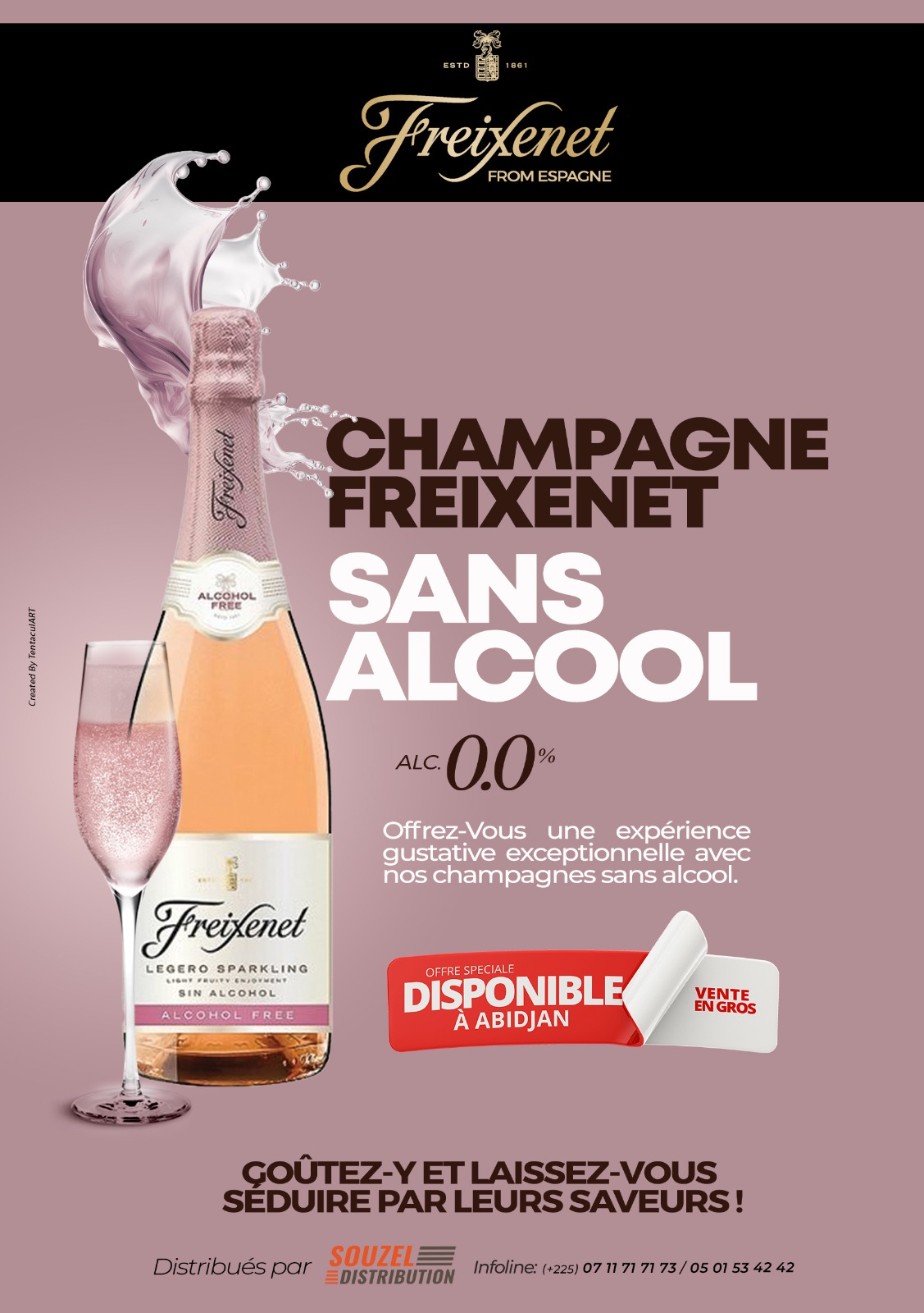 CHAMPAGNE ROSÉ ( 1 Carton de 6 champagnes )